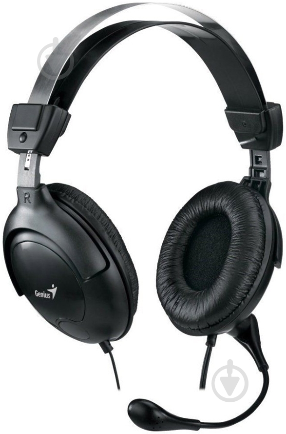 Гарнитура Genius HS-505X black - фото 1 Гарнитура Genius HS-505X black - фото 1