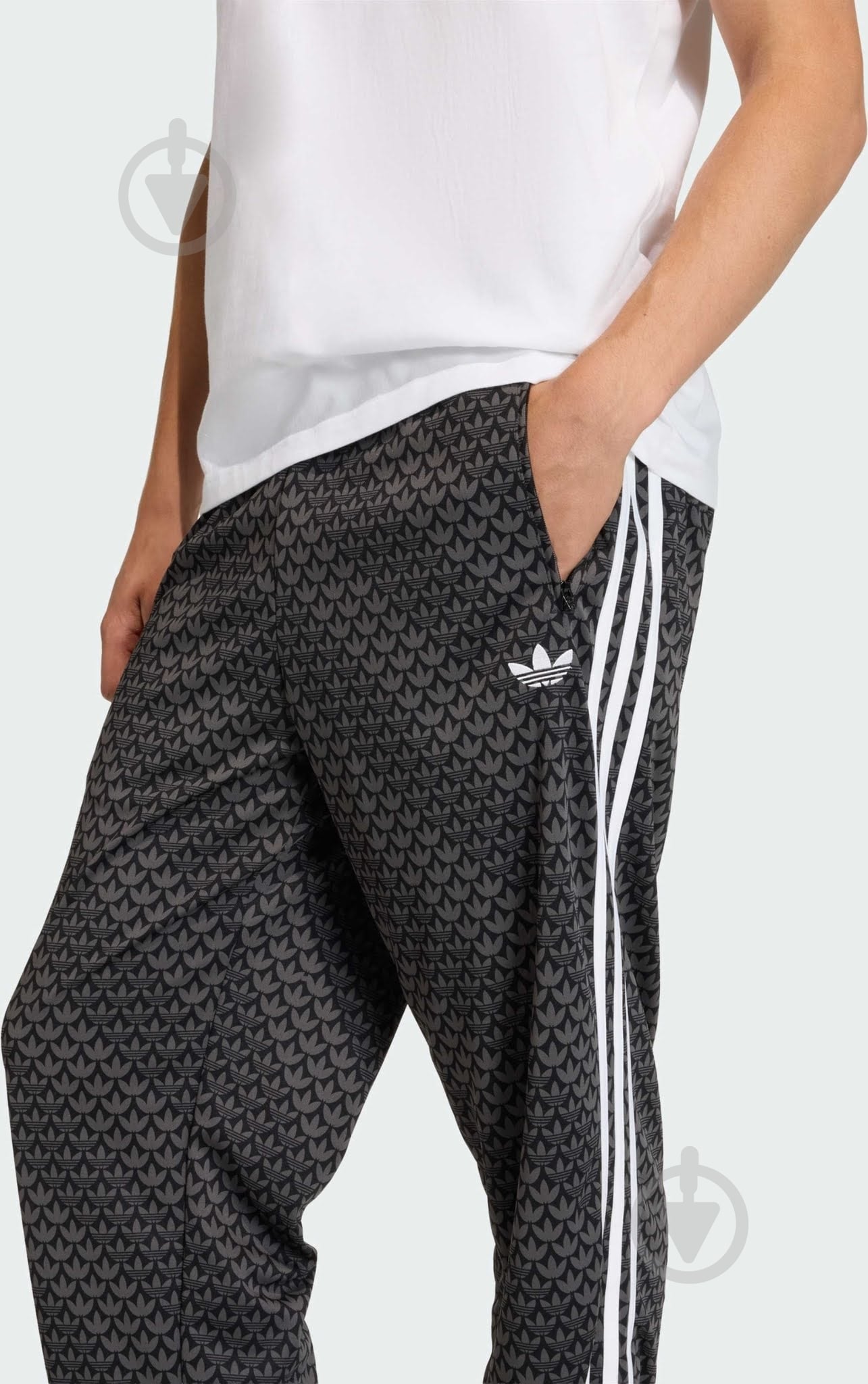 Брюки Adidas Firebird Tp Black KC9159 р. M черный - фото 4 Брюки Adidas Firebird Tp Black KC9159 р. M черный - фото 4