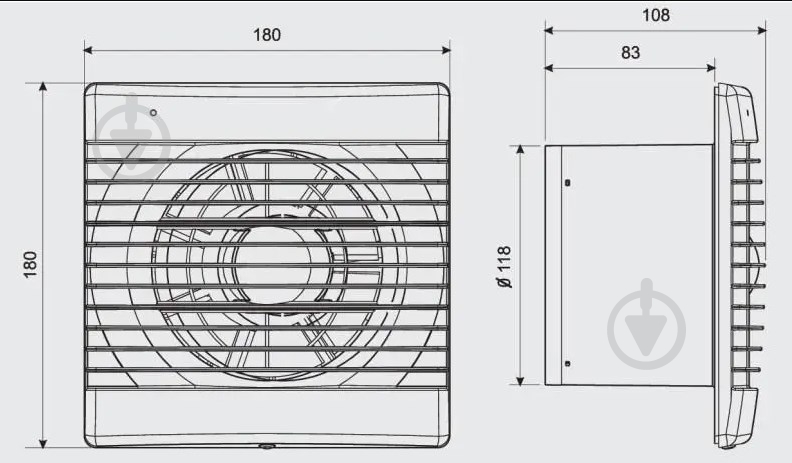 Вытяжной вентилятор Soler&Palau для ванной DECOR-200 C - фото 4