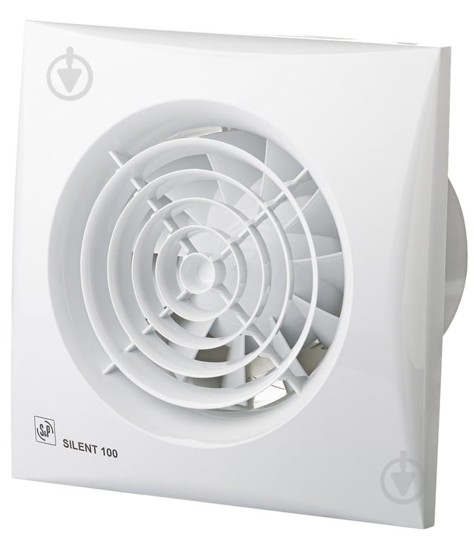 Вытяжной вентилятор Soler&Palau с датчиком влажности и таймером SILENT-100 CHZ - фото 1 Вытяжной вентилятор Soler&Palau с датчиком влажности и таймером SILENT-100 CHZ - фото 1