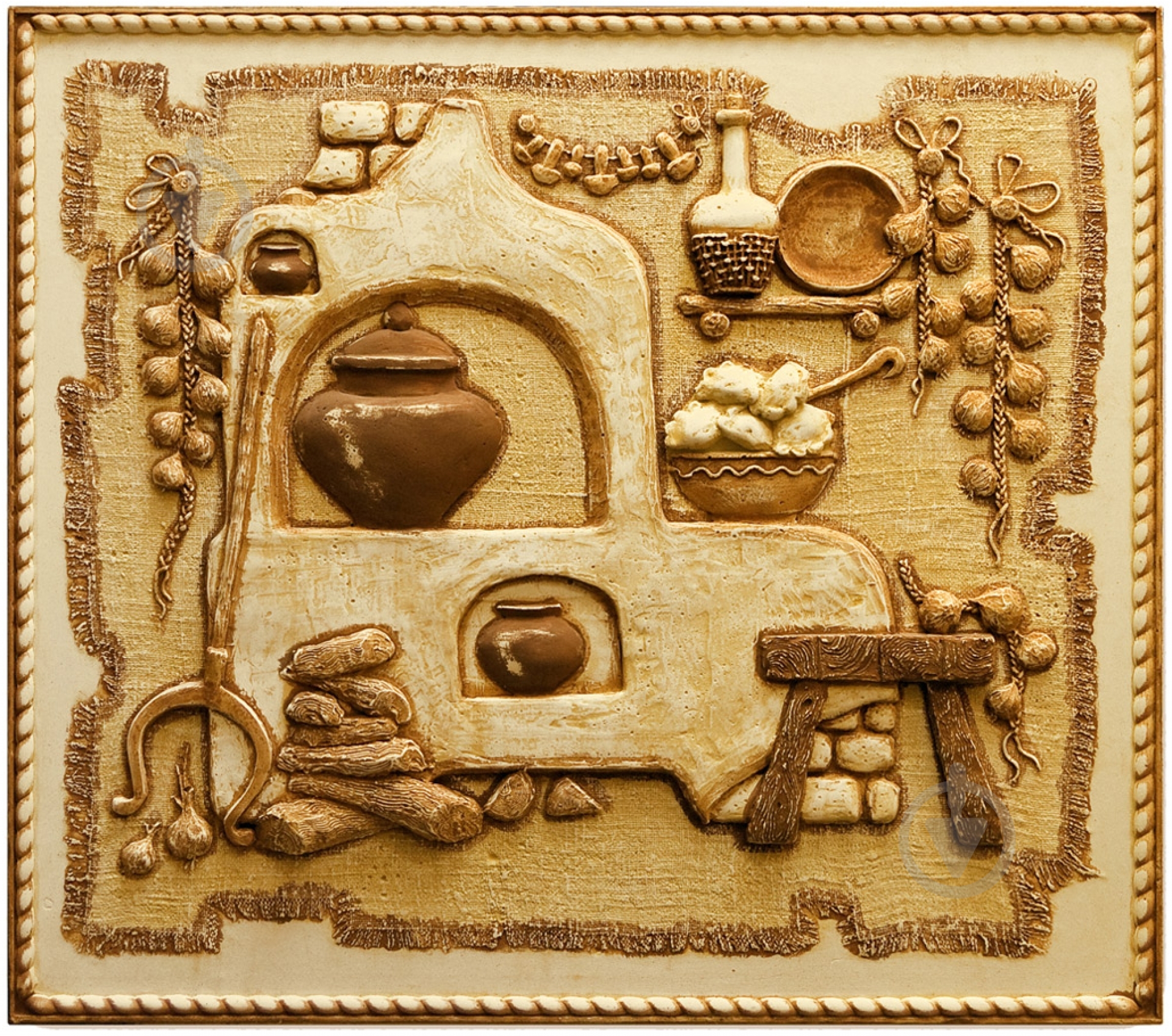 Декор гіпсовий Живий камінь Піч - фото 1