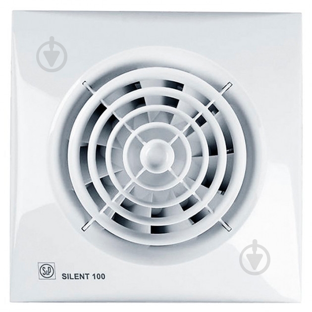Вытяжной вентилятор Soler&Palau для ванной с таймером SILENT-100 CRZ - фото 1