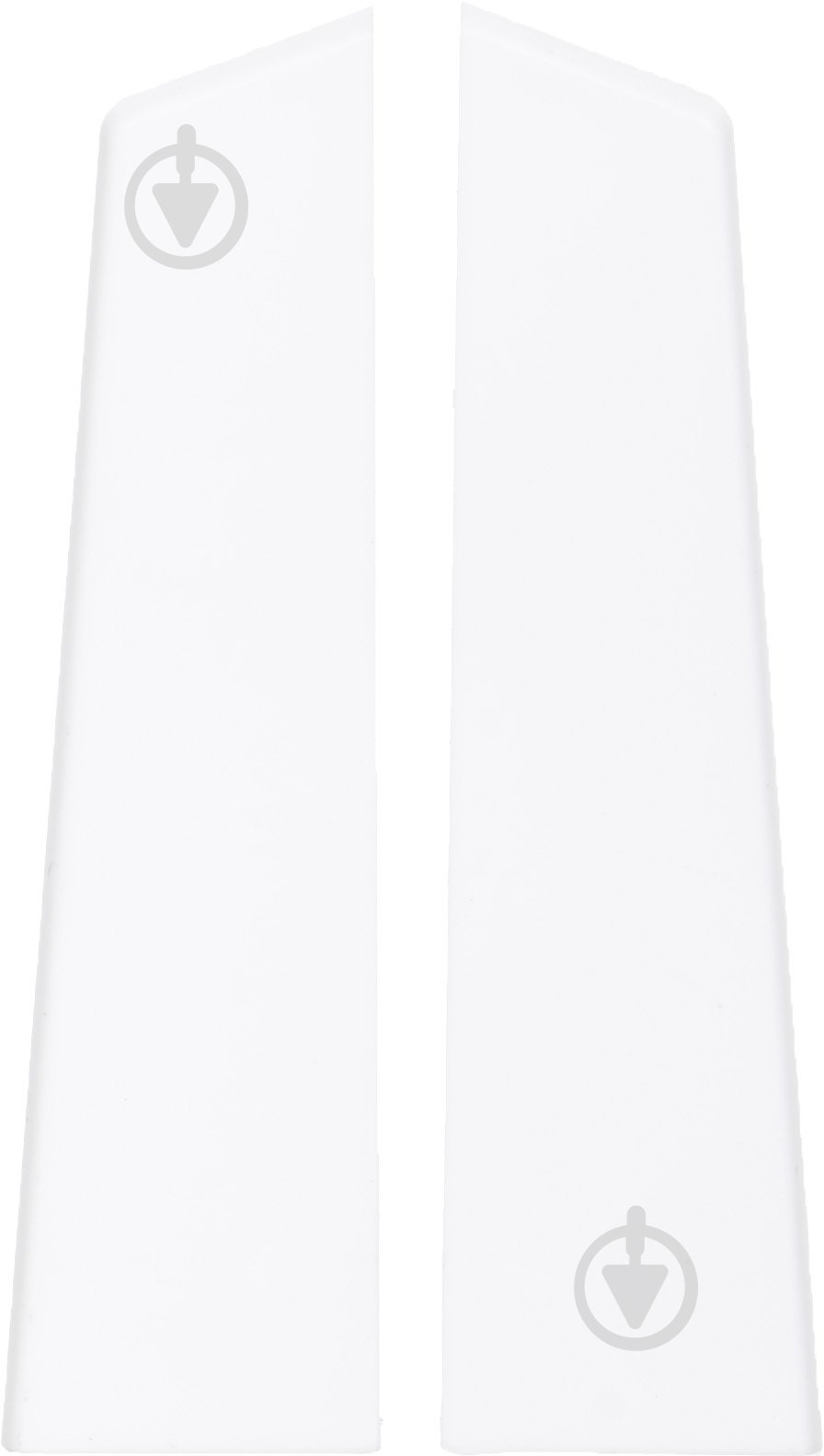 Комплект заглушок (уп. 2 шт.) Salag NG 80 00 білий - фото 1