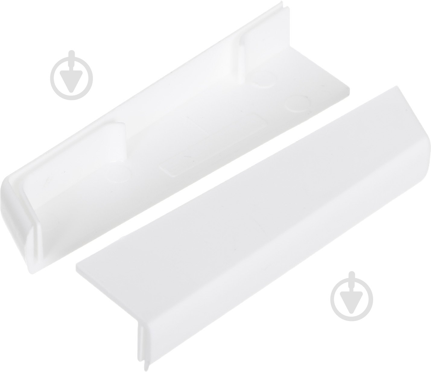 Комплект заглушок (уп. 2 шт.) Salag NG 80 00 білий - фото 2