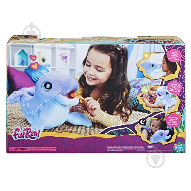Игрушка интерактивная FurReal Friends Дельфин Долли F2401 - фото 4