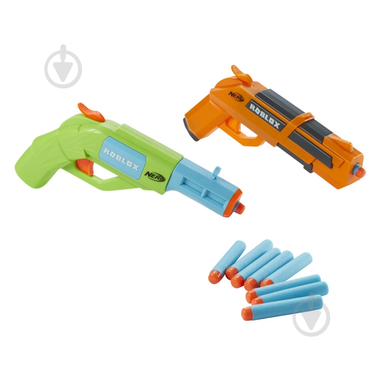 Бластер Hasbro Nerf Роблокс Джаилбрейк Армор F2479 - фото 5 Бластер Hasbro Nerf Роблокс Джаилбрейк Армор F2479 - фото 5