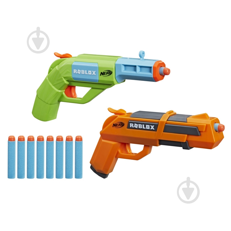 Бластер Hasbro Nerf Роблокс Джаилбрейк Армор F2479 - фото 4 Бластер Hasbro Nerf Роблокс Джаилбрейк Армор F2479 - фото 4