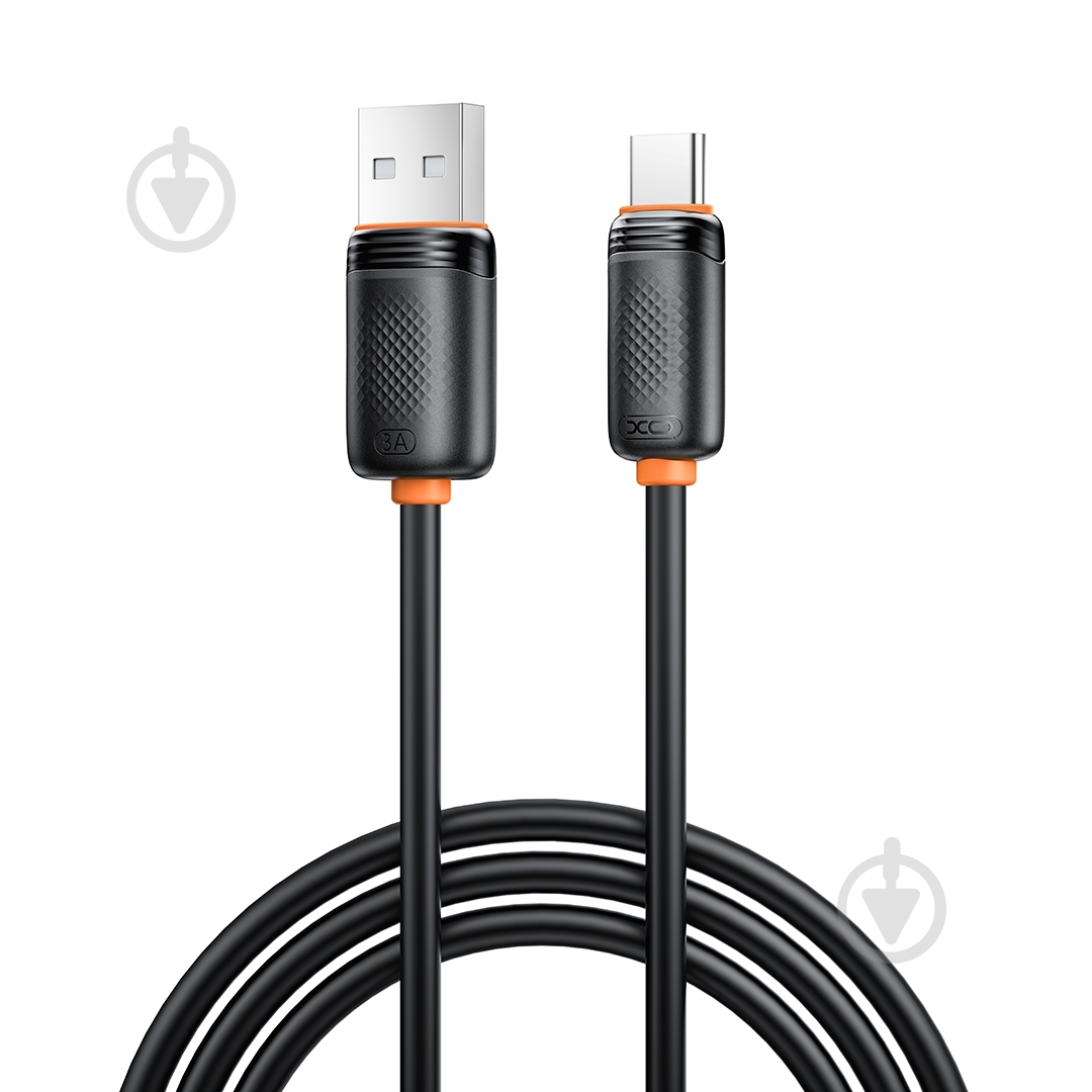 Дата-кабель Xo NB302-AC-2 2 м black (NB302-AC-2.black) - фото 1