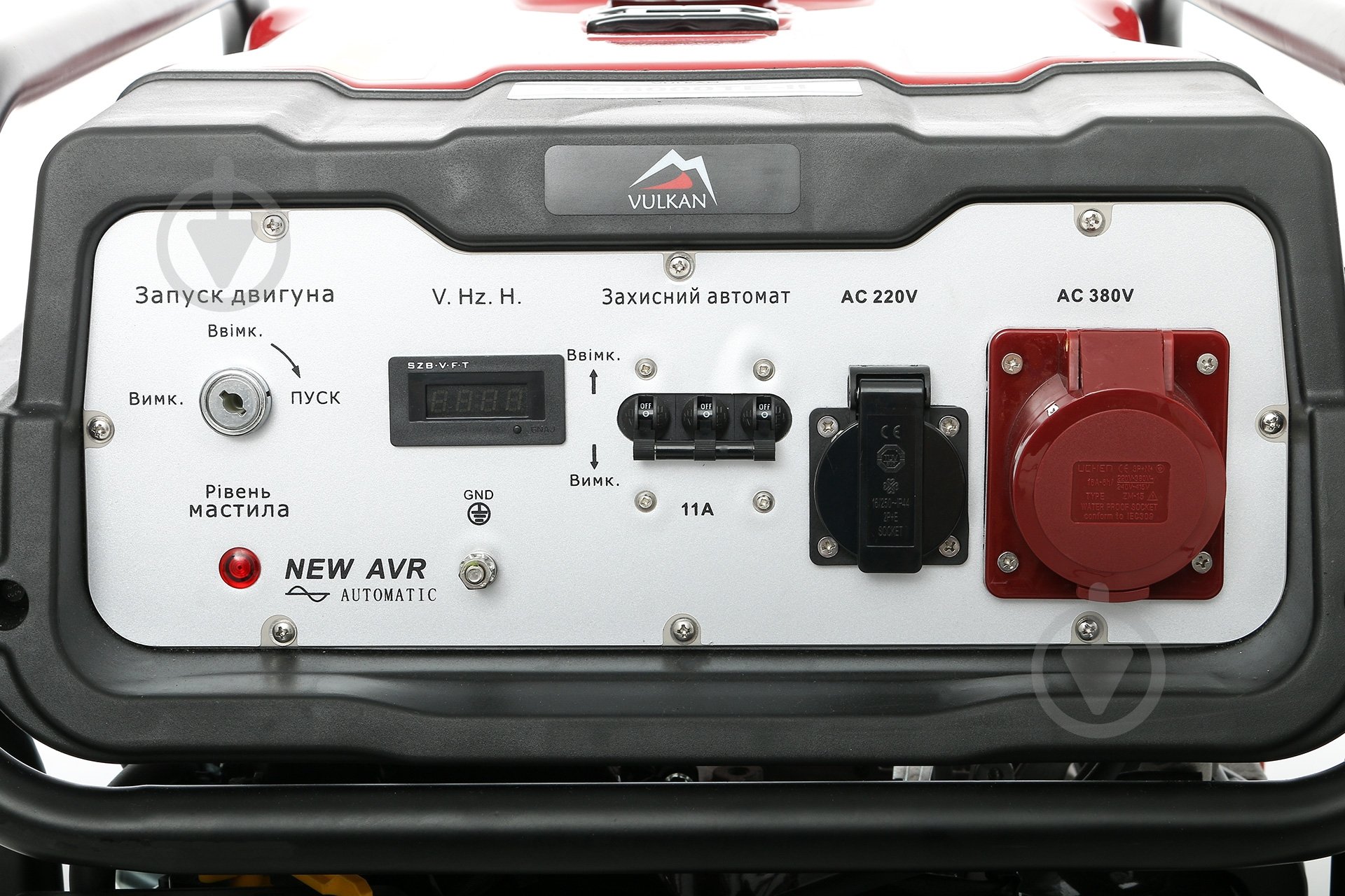 Генератор бензиновый Vulkan 6,5 кВт / 7 кВт 380 В 34008 - фото 5