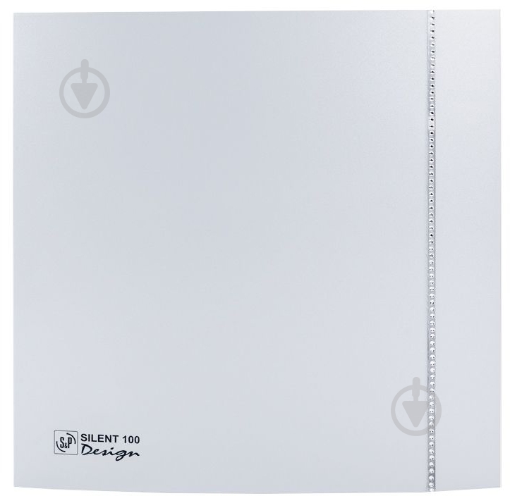 Вытяжной вентилятор Soler&Palau для ванной SILENT-100 CZ DESIGN SWAROVSKI - фото 1 Вытяжной вентилятор Soler&Palau для ванной SILENT-100 CZ DESIGN SWAROVSKI - фото 1