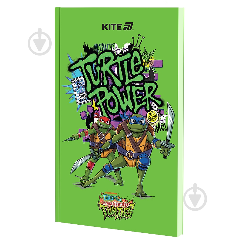 Блокнот KITE А5 64 арк. Ninjia Turtles-1 - фото 1