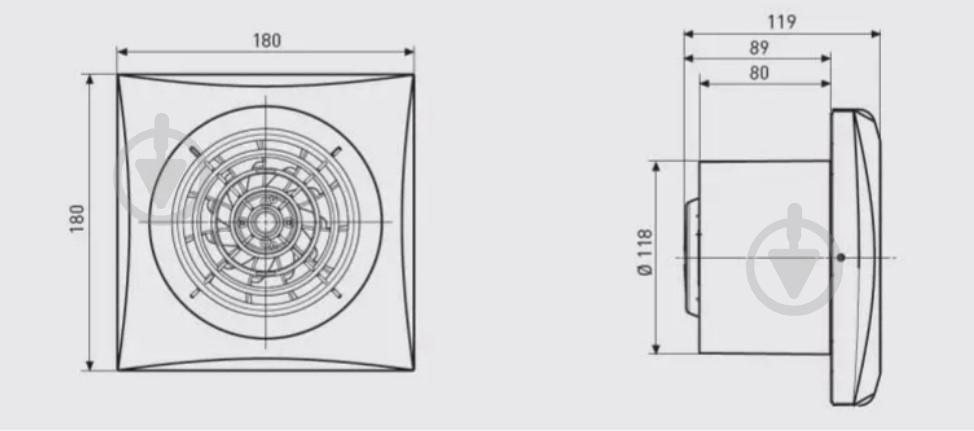 Вытяжной вентилятор Soler&Palau для ванной с таймером SILENT-200 CRZ - фото 5 Вытяжной вентилятор Soler&Palau для ванной с таймером SILENT-200 CRZ - фото 5
