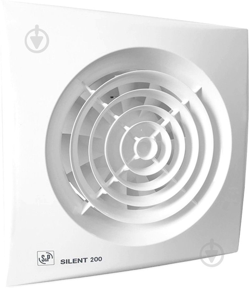 Вытяжной вентилятор Soler&Palau для ванной с таймером SILENT-200 CRZ - фото 1 Вытяжной вентилятор Soler&Palau для ванной с таймером SILENT-200 CRZ - фото 1