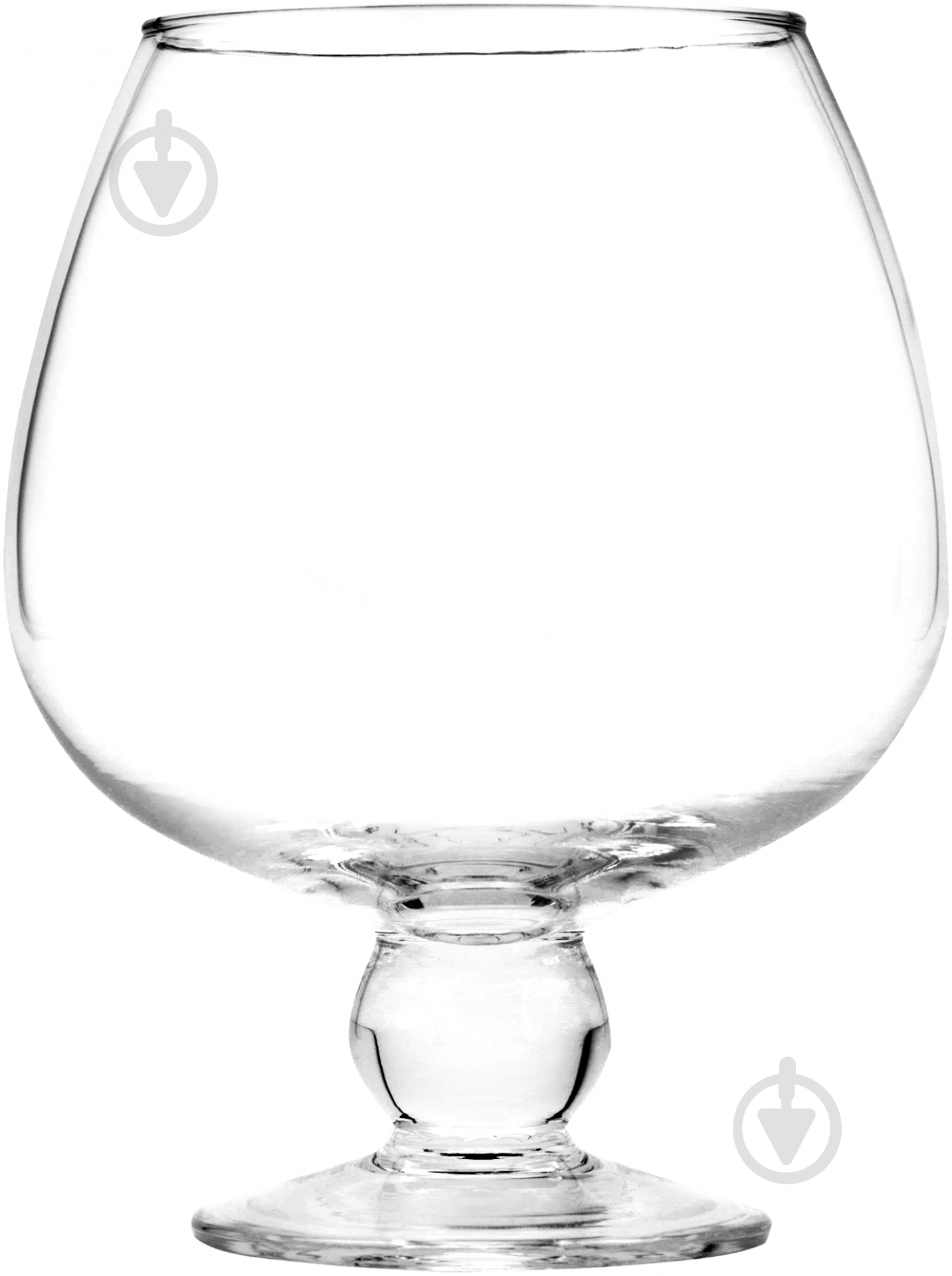 Ваза стеклянная Теамо Бокал D057 18 см прозрачная D057 - фото 1