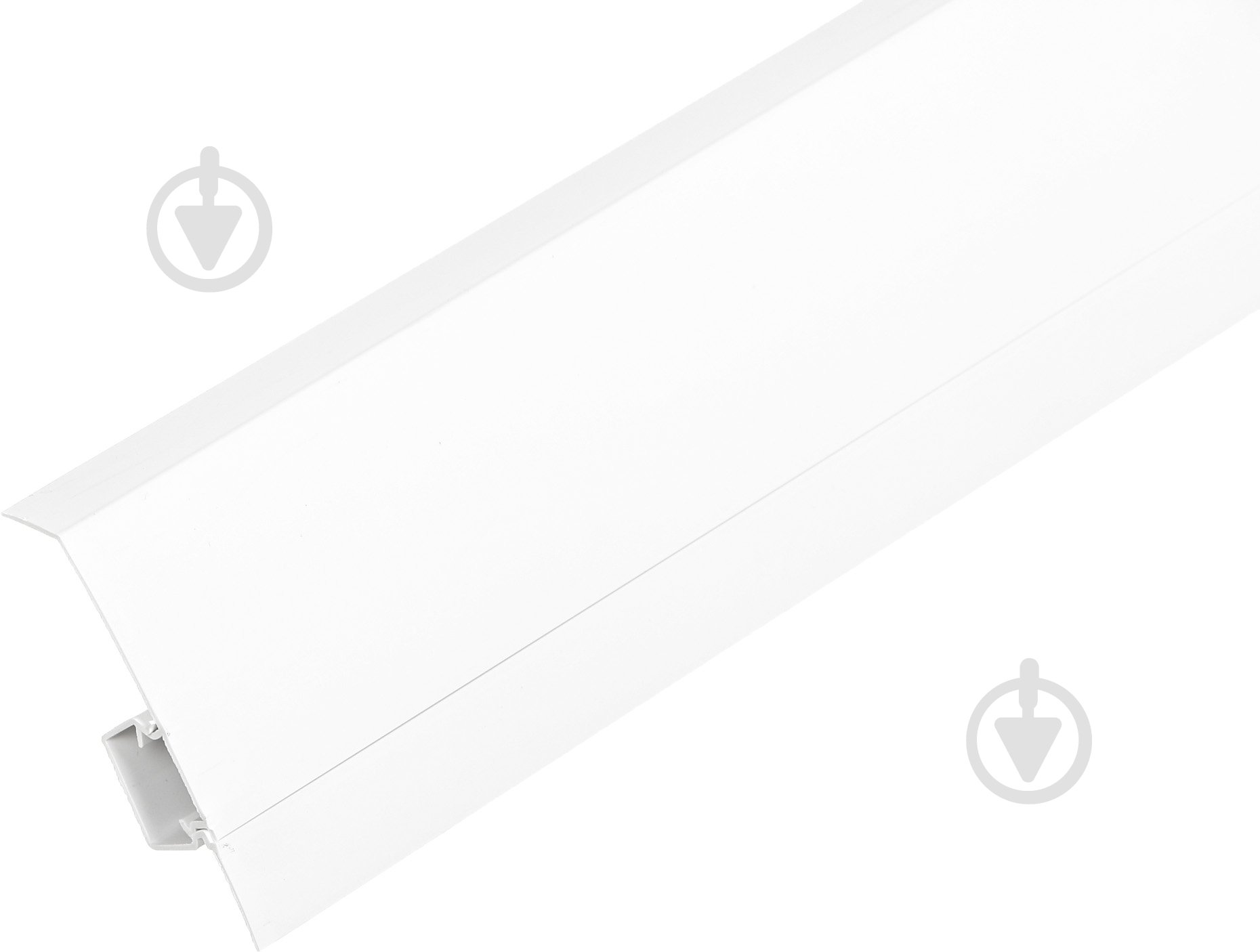 Плінтус Salag NG 80 00 білий 20х80х2500 мм - фото 1