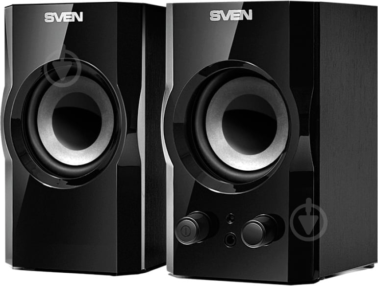 Колонки Sven SPS-606 2.0 black - фото 2