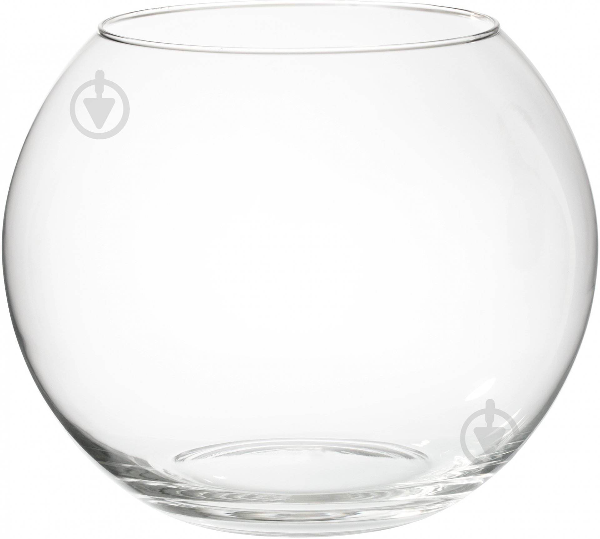 Ваза стеклянная Теамо Шар X002 25 см прозрачная X002 - фото 1