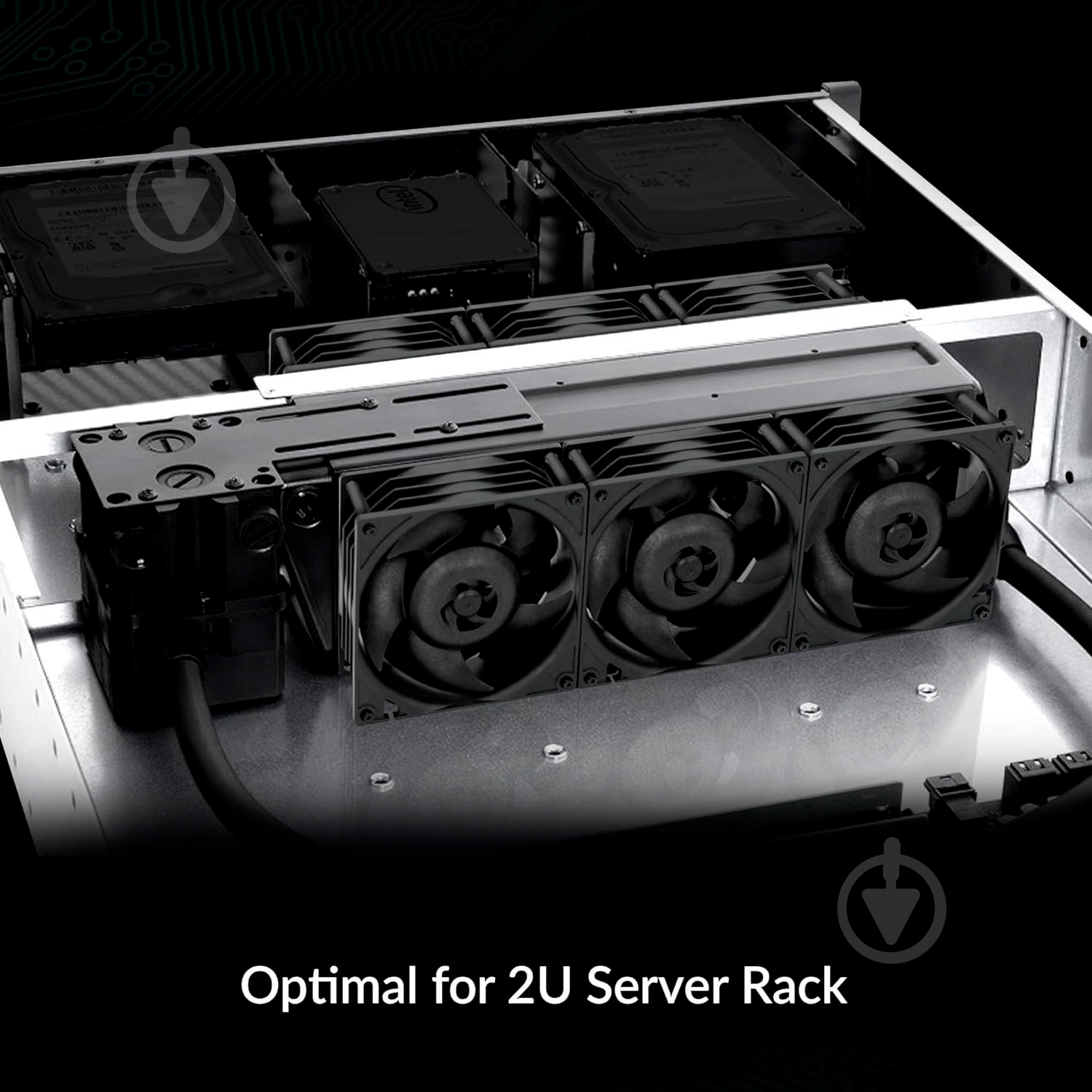 Набор вентиляторов для корпуса Arctic S8038-10K PWM (4-Pack) black - фото 7 Набор вентиляторов для корпуса Arctic S8038-10K PWM (4-Pack) black - фото 7