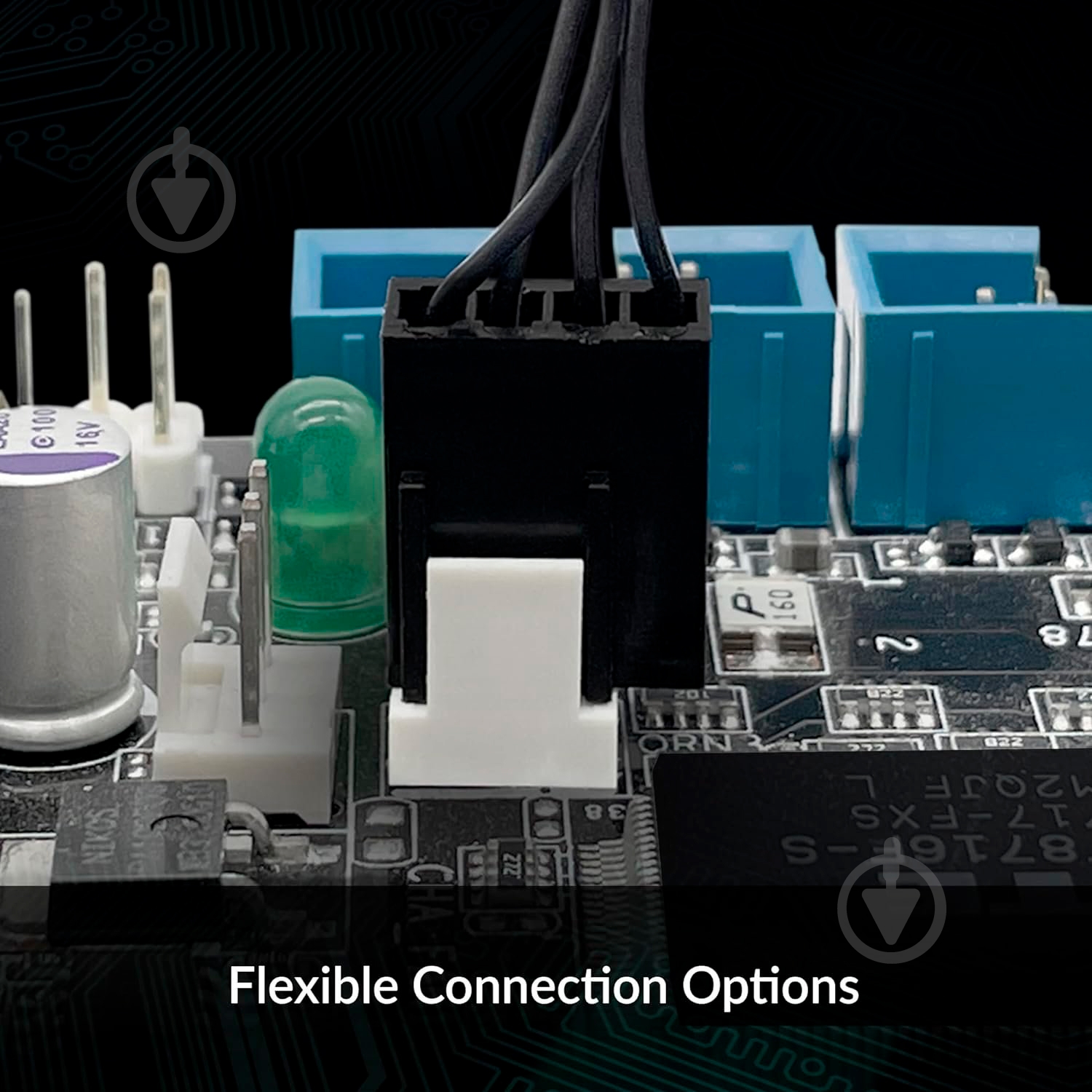 Набор вентиляторов для корпуса Arctic S8038-10K PWM (4-Pack) black - фото 4 Набор вентиляторов для корпуса Arctic S8038-10K PWM (4-Pack) black - фото 4