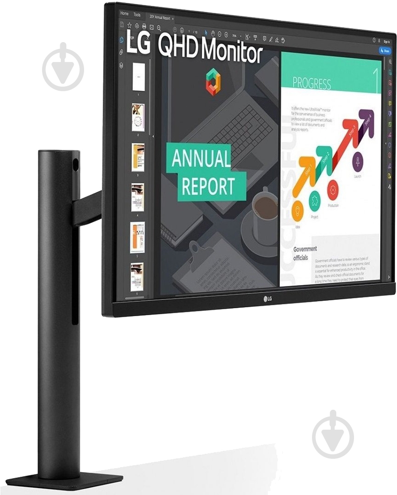 Монитор LG 27" (27QN880-B) - фото 2