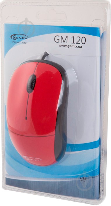 Миша Gemix GM 120 red - фото 5
