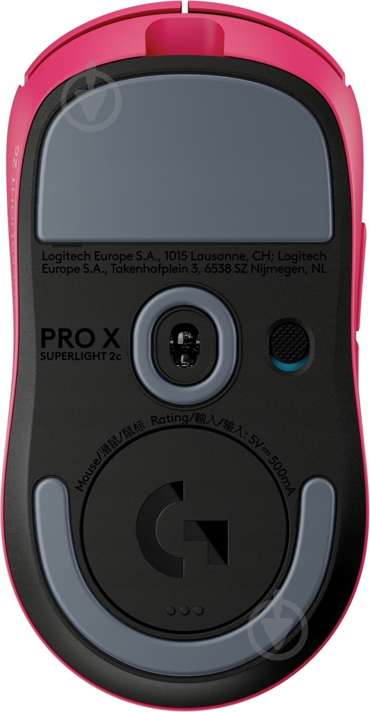 Ігрова миша Logitech G PRO X SUPERLIGHT 2c Compact pink (L910-007545) - фото 6 Ігрова миша Logitech G PRO X SUPERLIGHT 2c Compact pink (L910-007545) - фото 6