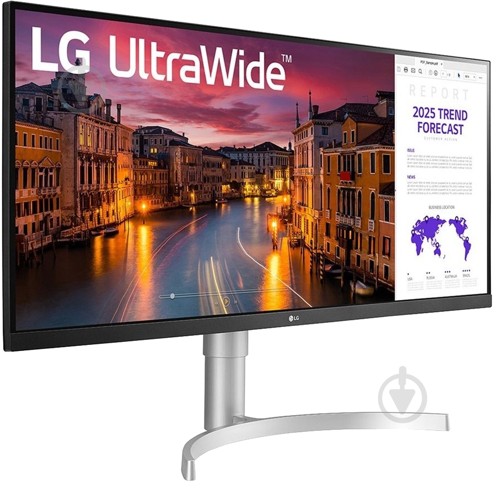Монитор LG 34" (34WN650-W) - фото 4