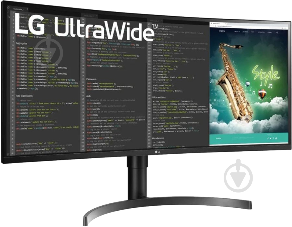 Монитор LG 35" (35WN65C-B) - фото 2