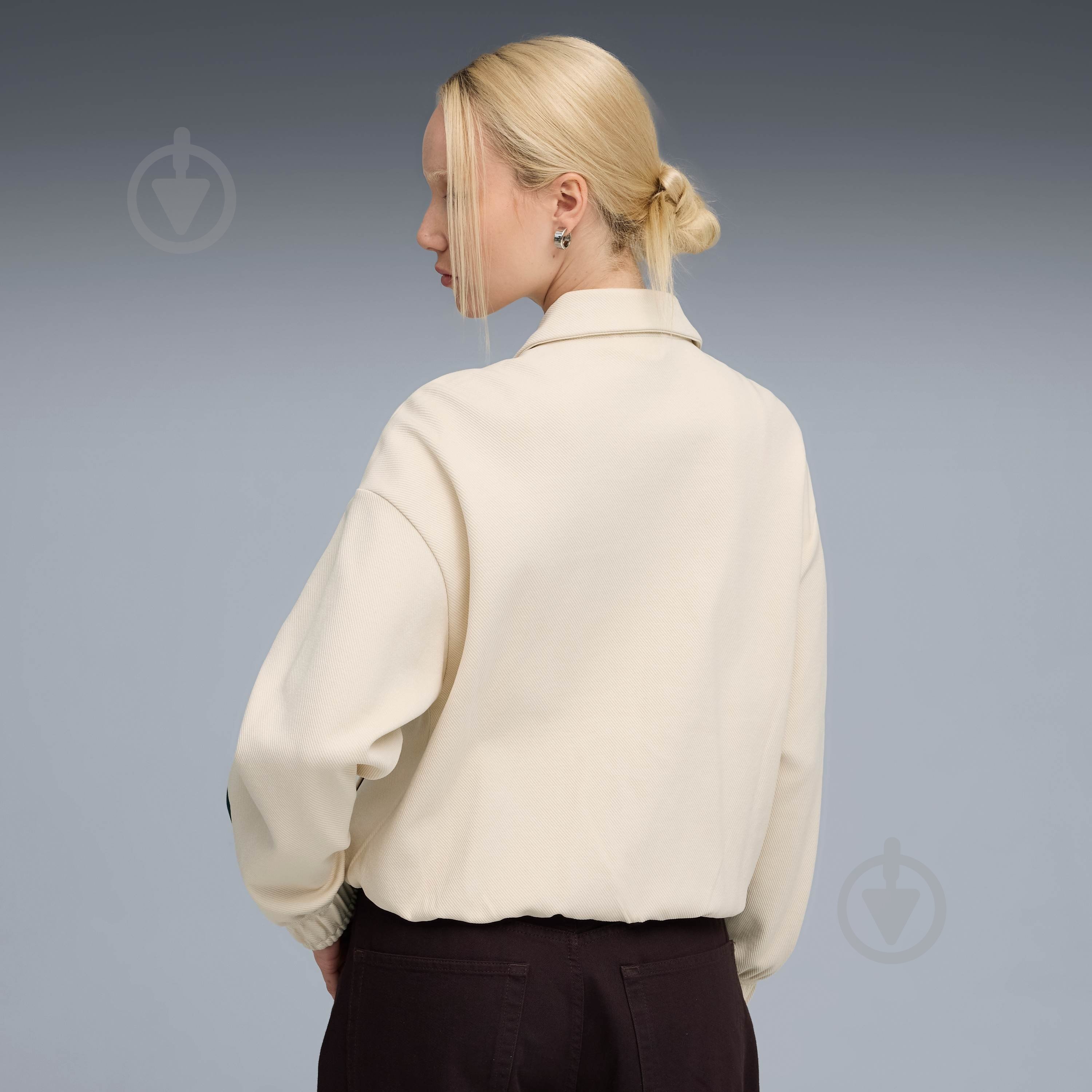 Джемпер Puma T7 Relaxed Track Jacket 63213787 р.L белый - фото 2