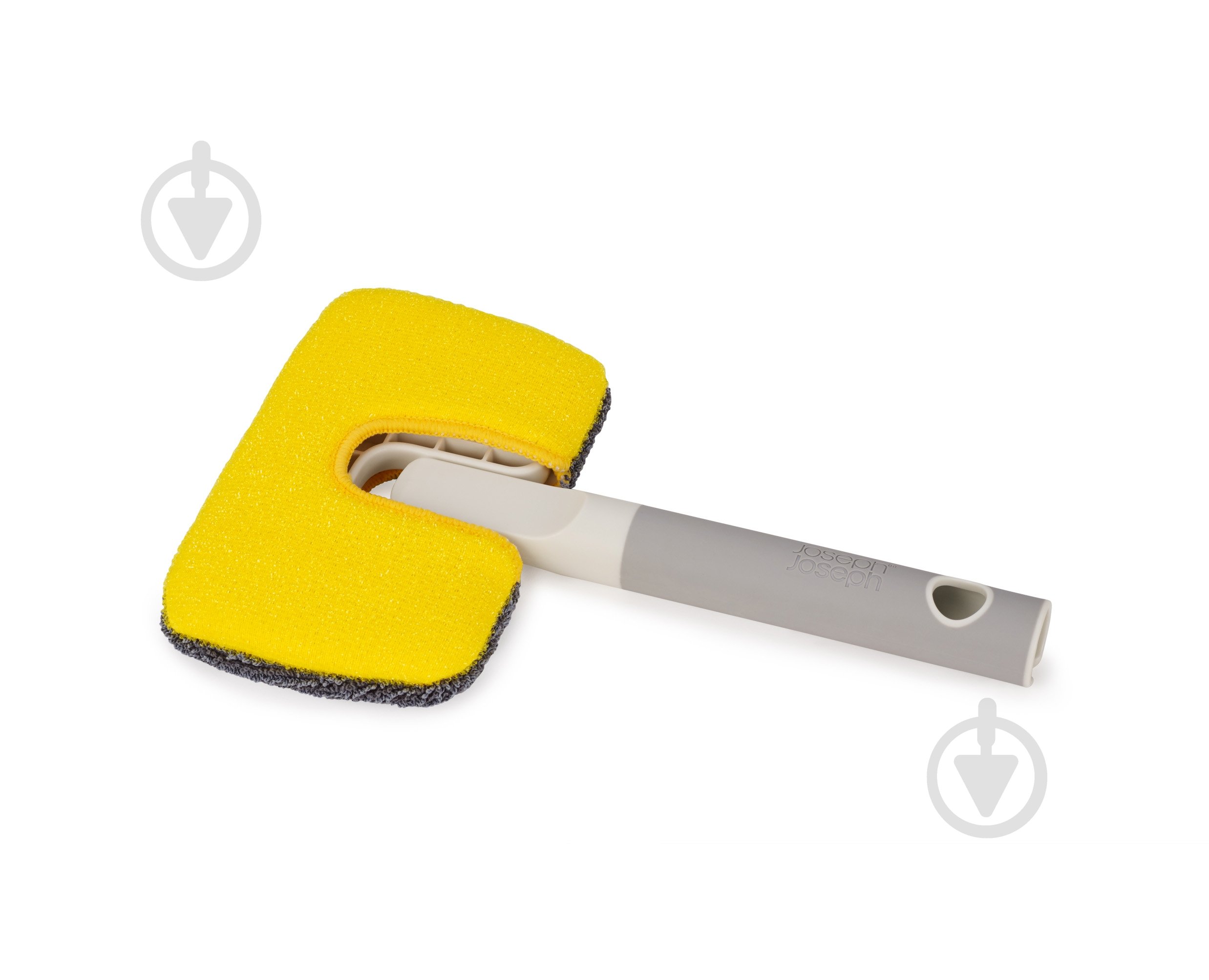 Щітка з насадкою для миття поверхонь Core 18,5x17x3,5 см Joseph Joseph бежевий 6500012 - фото 1