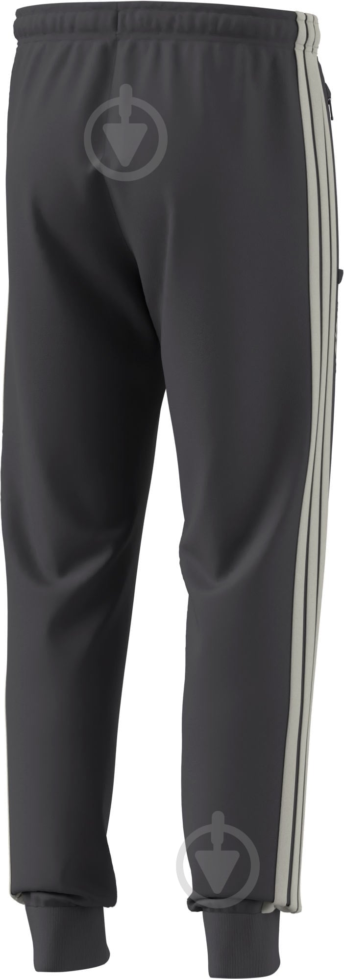Брюки Adidas MER SA ICN PNT GRANIT/OWHITE KR3571 р. S серый - фото 3