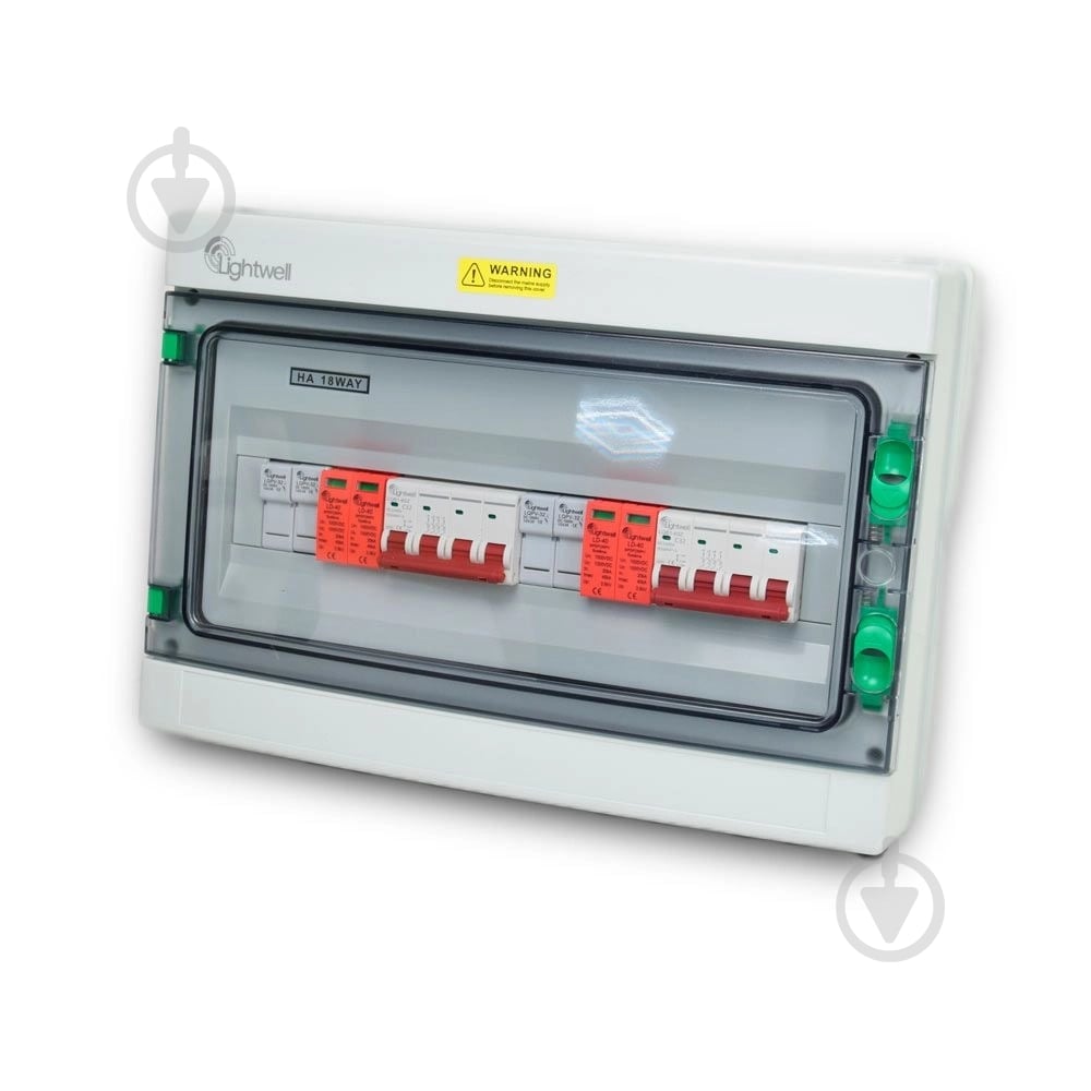 Коробка коммуникационная Lightwell солнечная PV распределительная LQX2/2DC1000VB1-1532-PG DC 1000В - фото 1 Коробка коммуникационная Lightwell солнечная PV распределительная LQX2/2DC1000VB1-1532-PG DC 1000В - фото 1