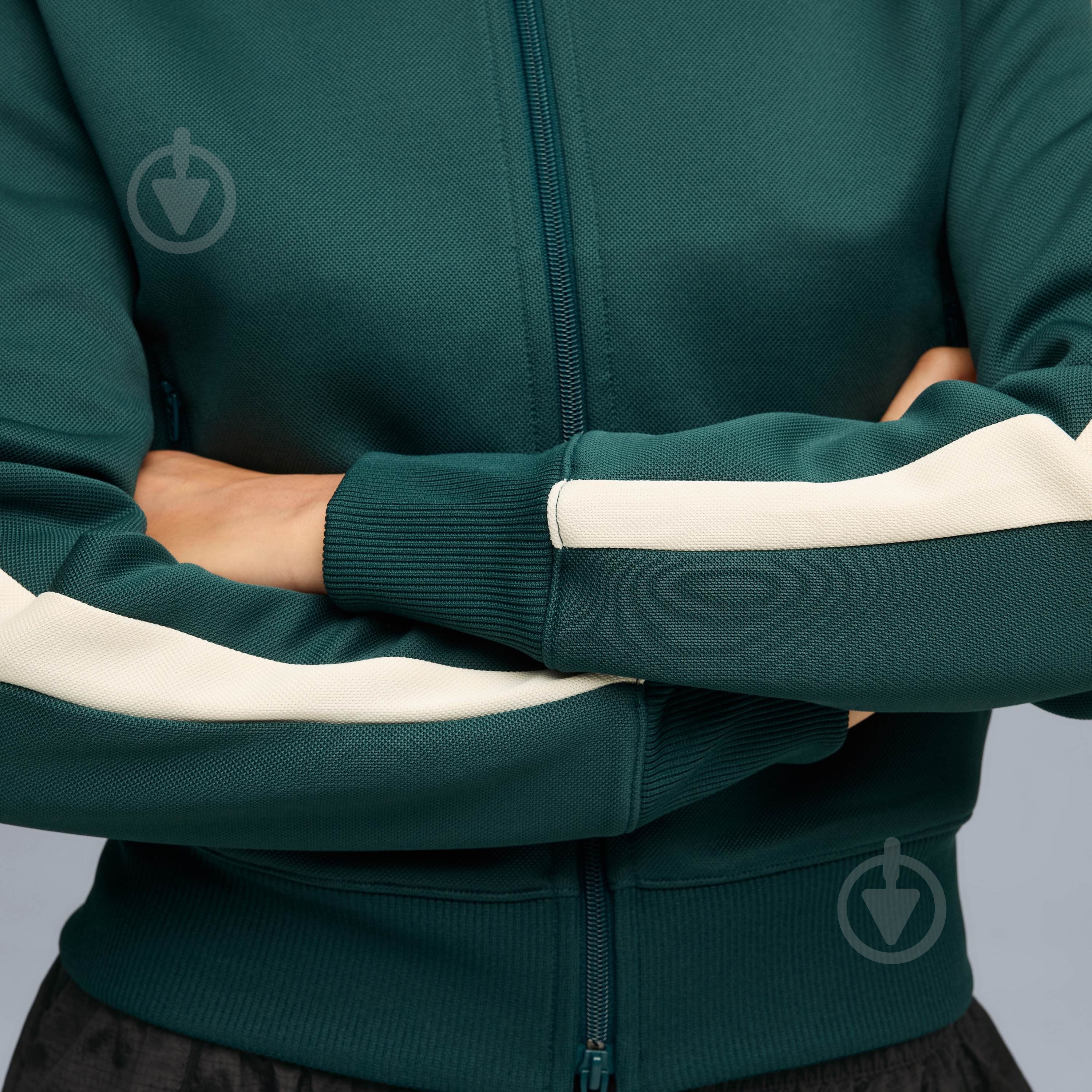 Джемпер Puma T7 ALWAYS ON Short Track Jacket 62979675 р.L зелений - фото 4