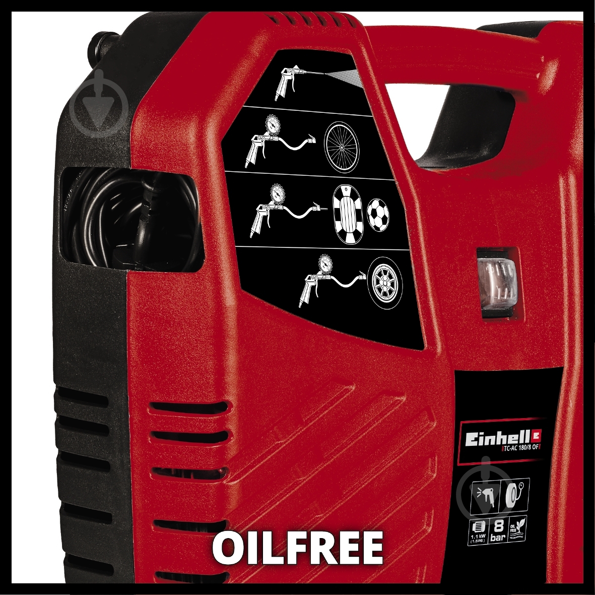 Компресор Einhell TC-AC 180/8 OF 4010486 - фото 2
