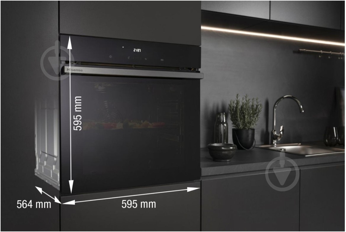 Духовой шкаф Hisense HO66F8 PIZZACHEF - фото 7