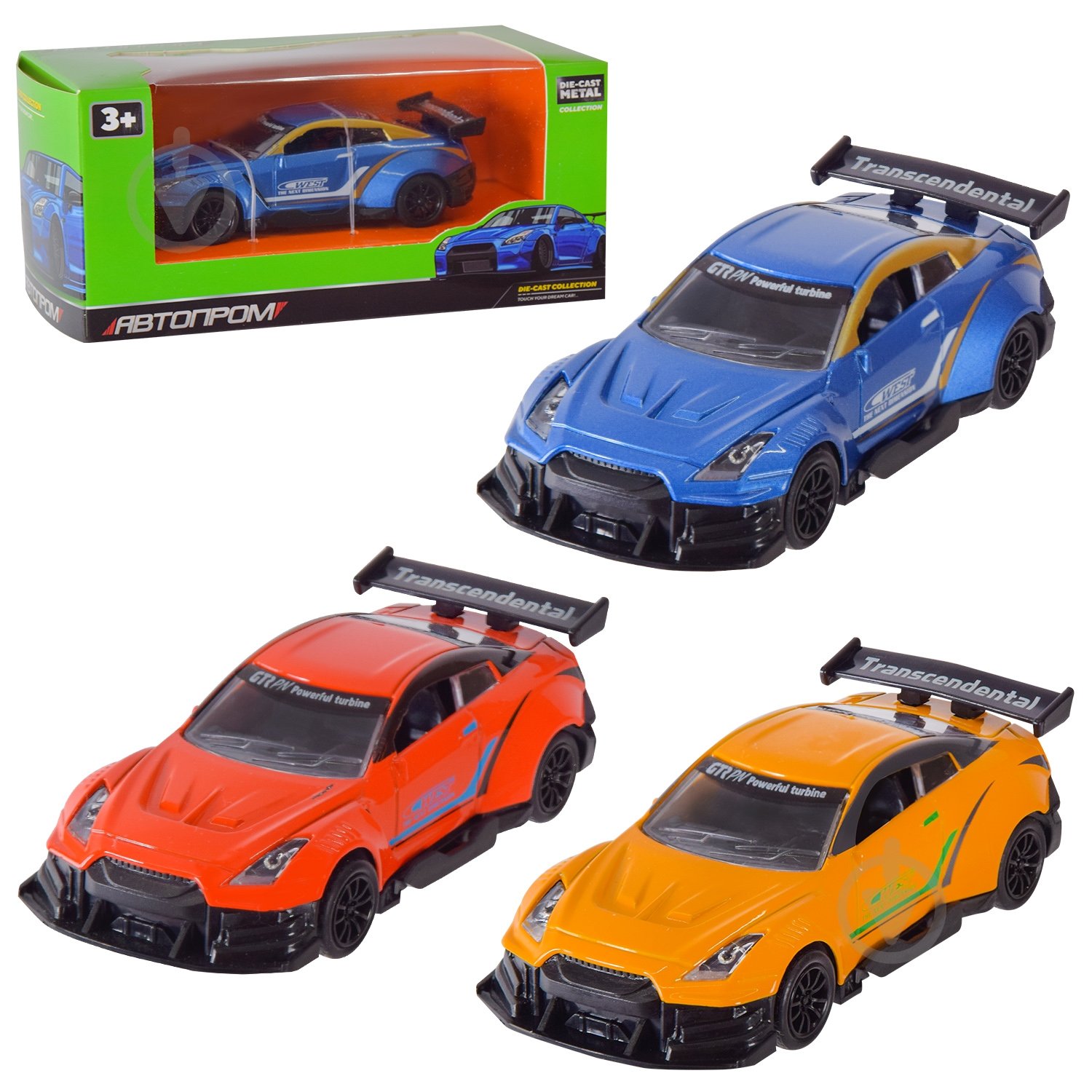 Машинка Автопром 1:36 AP74164 - фото 1