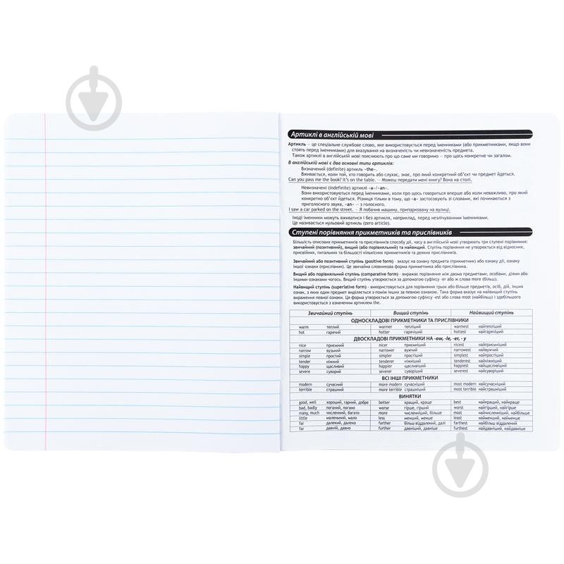 Зошит предметний 48 арк. лінійка Kuromi English KITE - фото 4