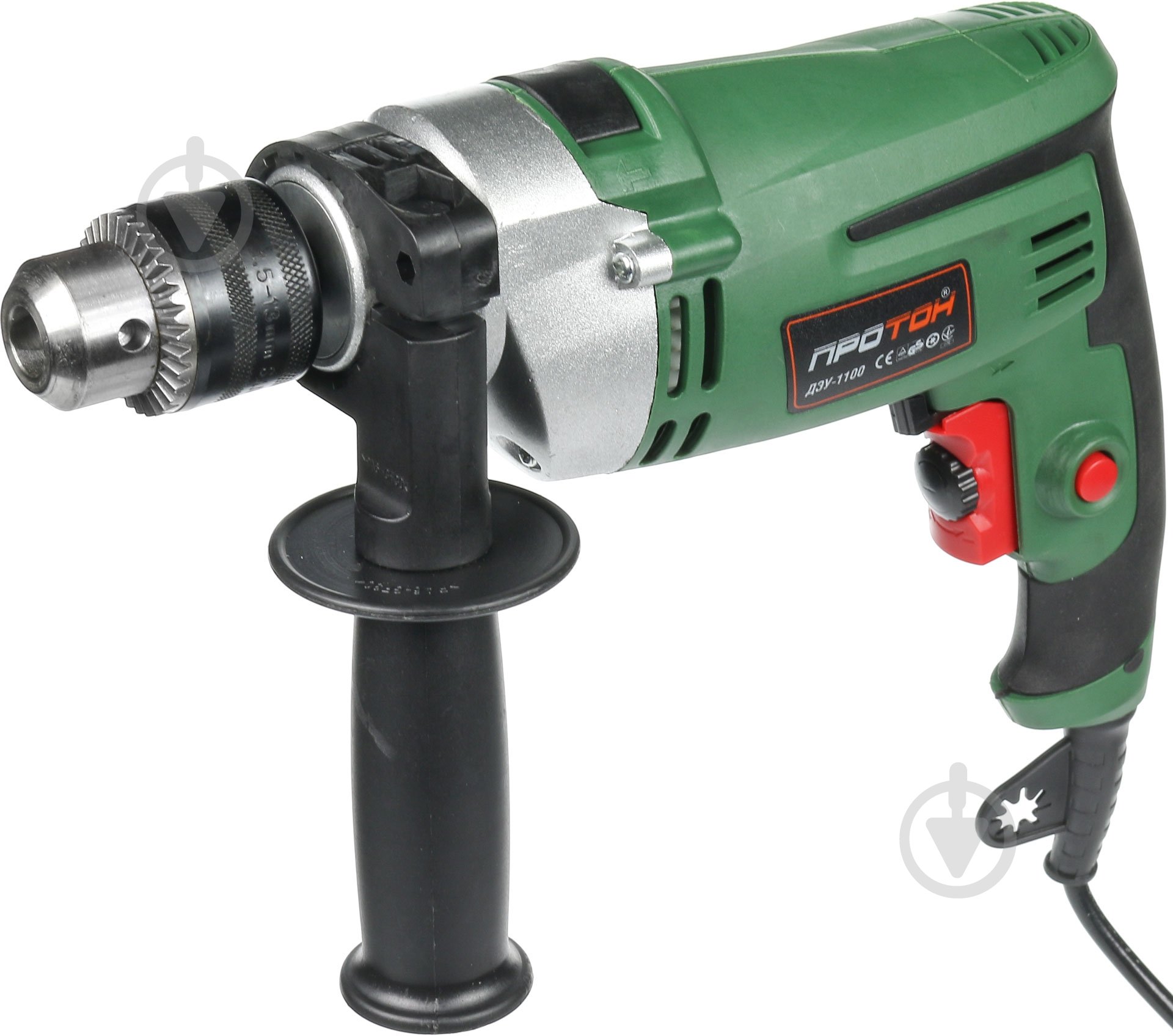 Дрель ударная ПРОТОН ДЭУ-1100 - фото 1