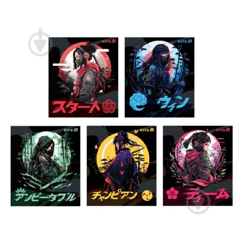 Зошит шкільний 48 арк. клітинка Anime K25-259-1 KITE - фото 1