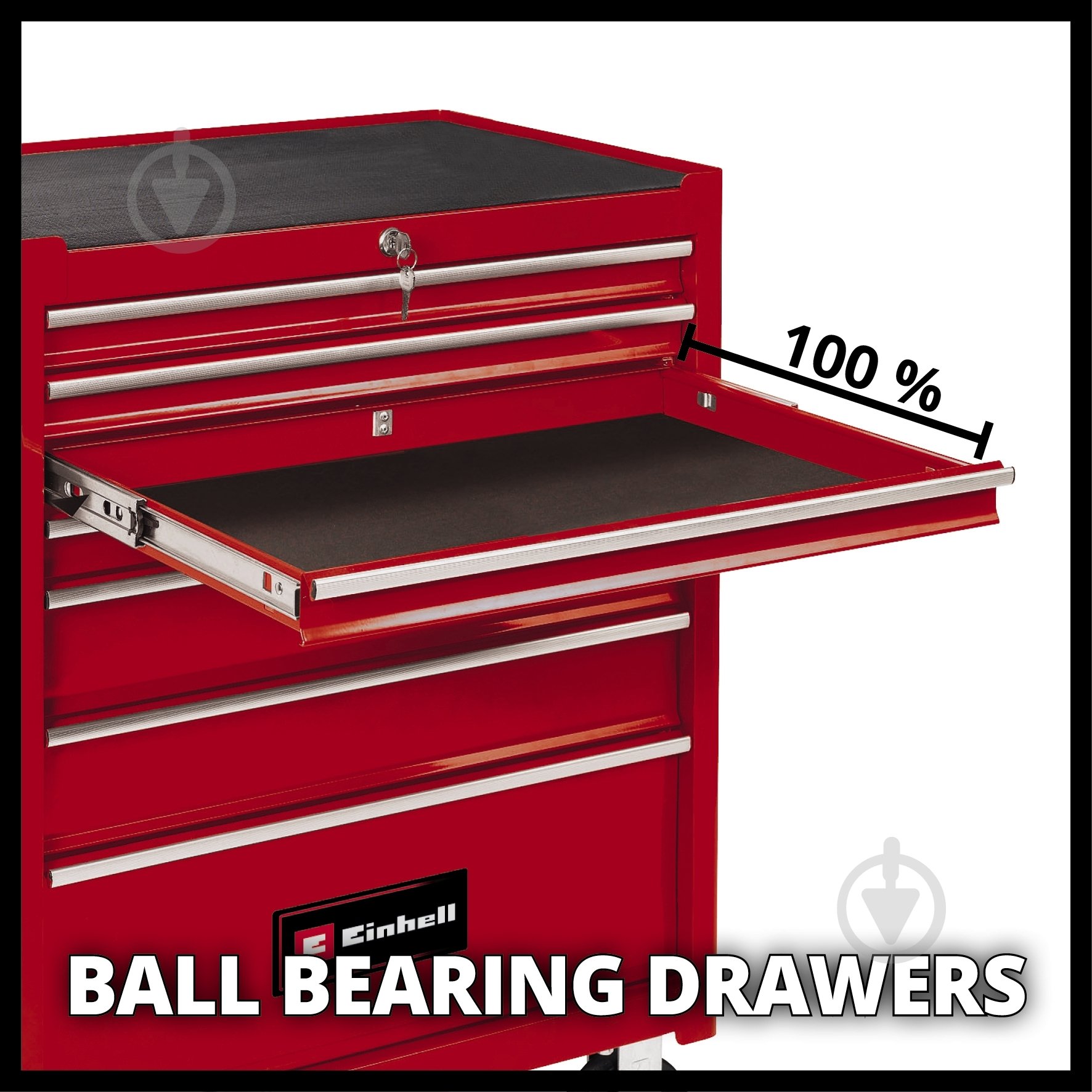 Тележка для инструментов Einhell TC-TW 150 685" 4510151 - фото 3