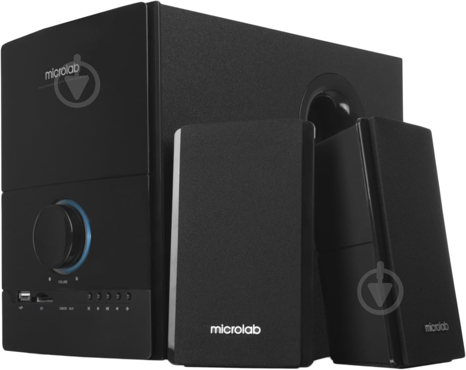 Акустическая система Microlab M-500U 2.1 black - фото 1