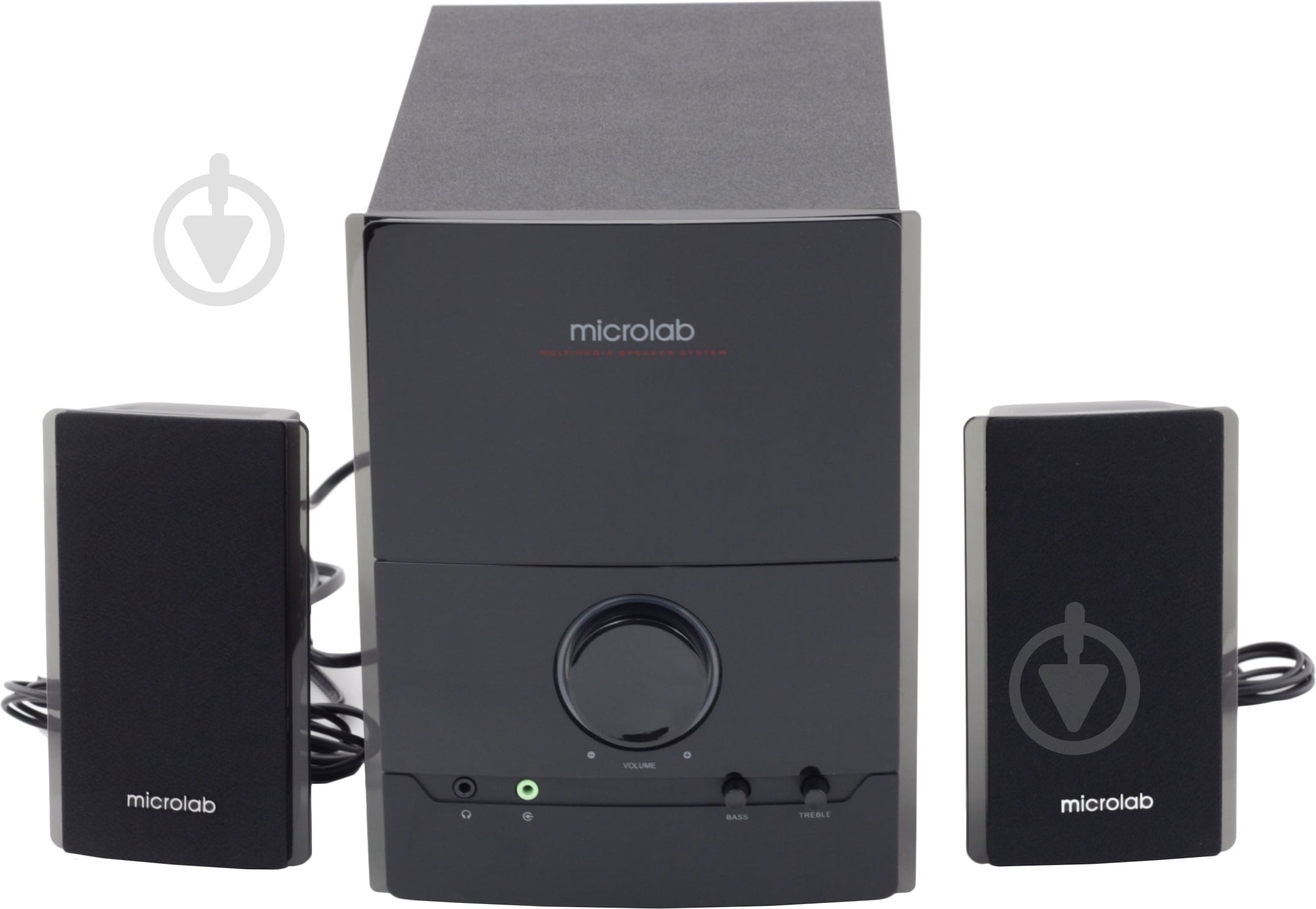 Акустическая система Microlab M-500U 2.1 black - фото 3