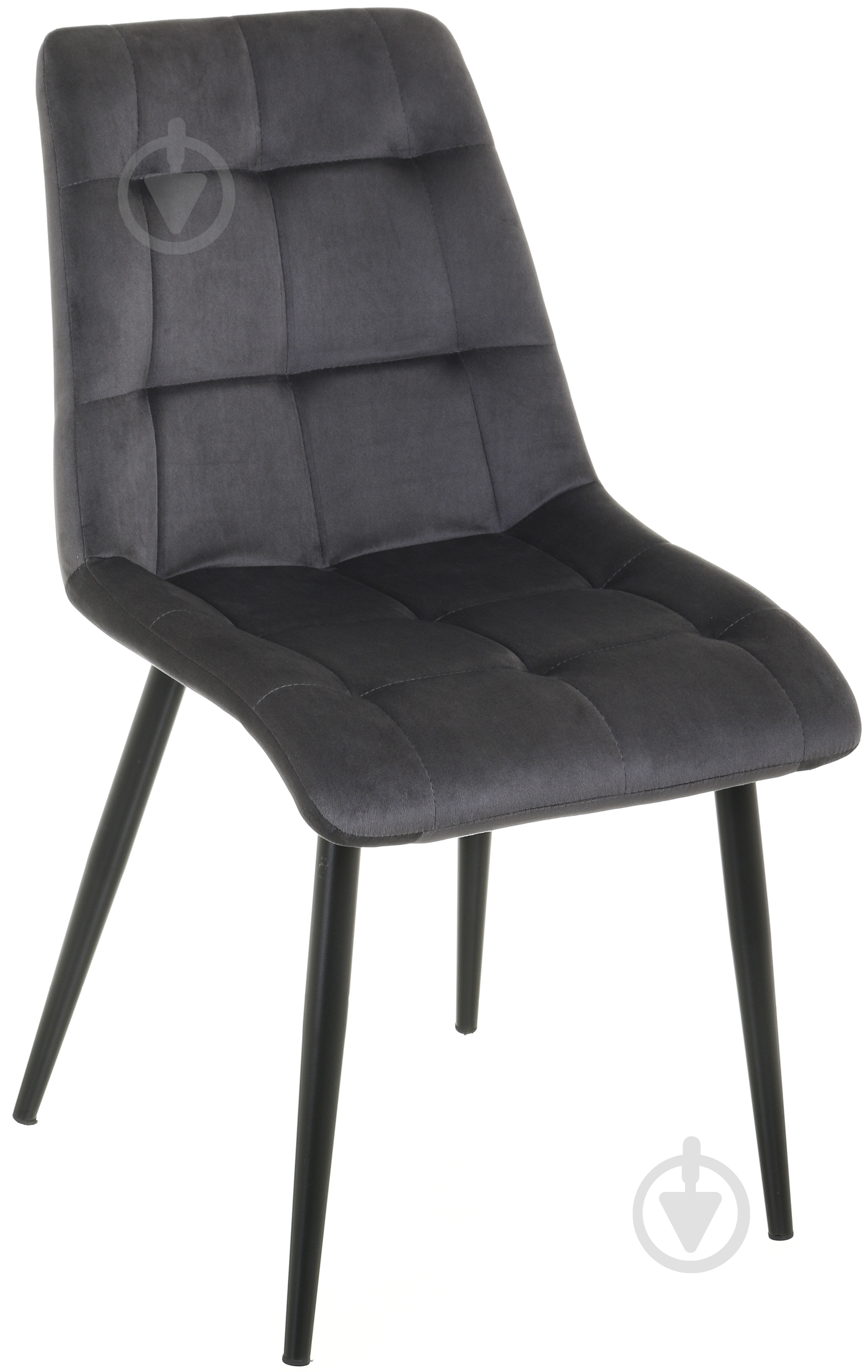 Стул Плаза серый / черный - фото 1 Стул Плаза серый / черный - фото 1