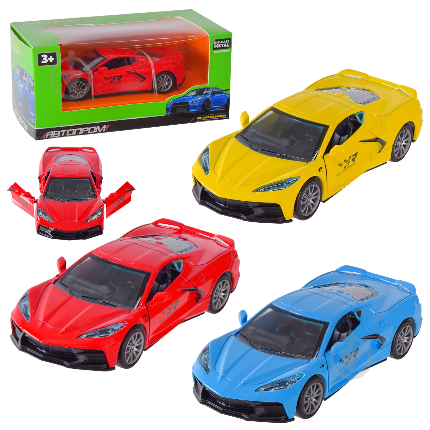 Автомобиль Автопром 1:32 AP74167 - фото 1