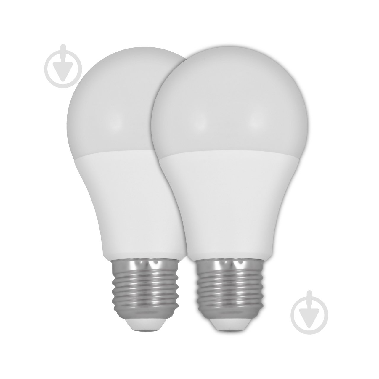 Лампа светодиодная ULLATUS 1010 Lm 2 шт./уп. 11 Вт A60 E27 220 В 4500 К - фото 1 Лампа светодиодная ULLATUS 1010 Lm 2 шт./уп. 11 Вт A60 E27 220 В 4500 К - фото 1