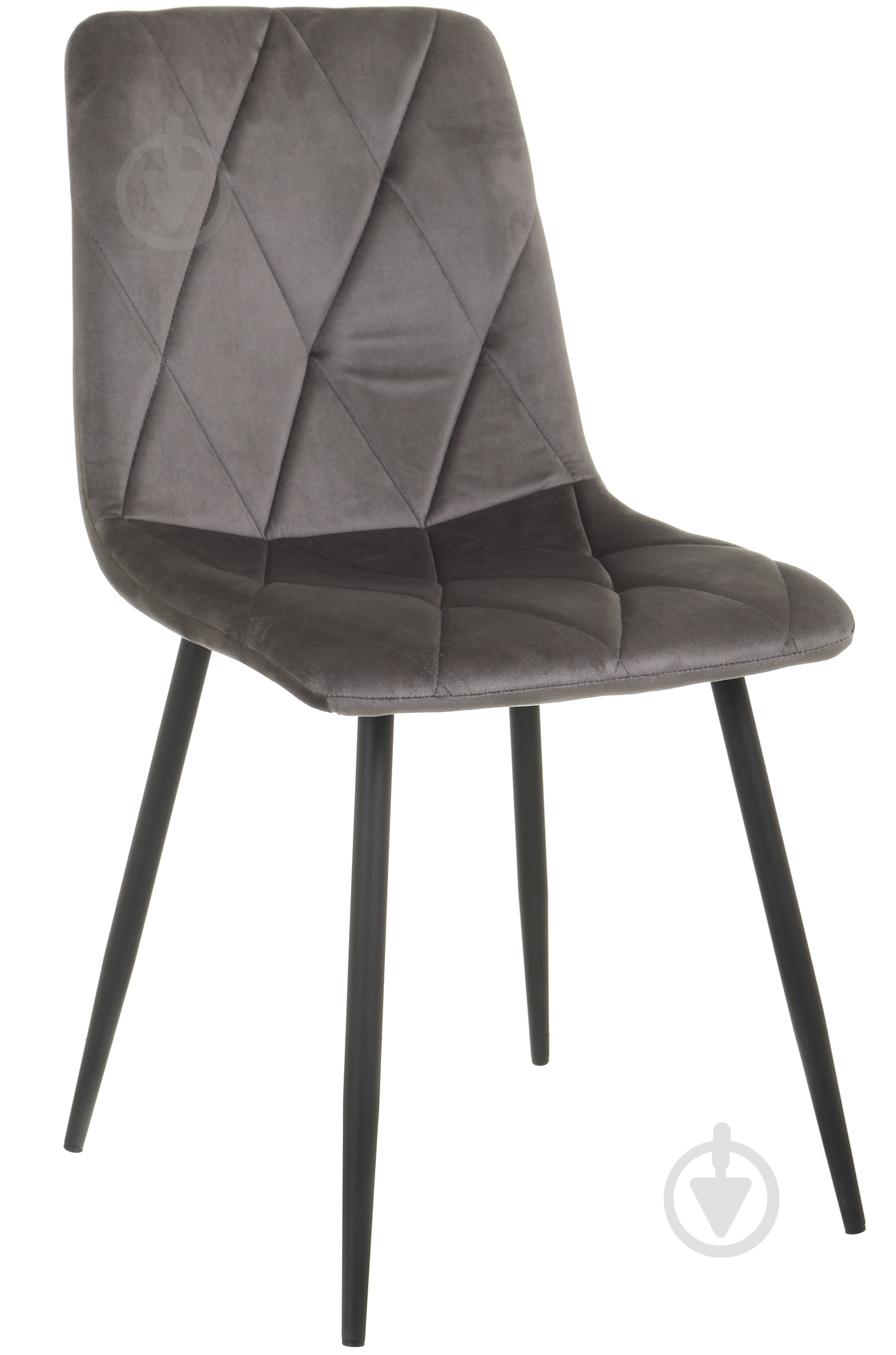 Стул Бета серый / черный - фото 1 Стул Бета серый / черный - фото 1