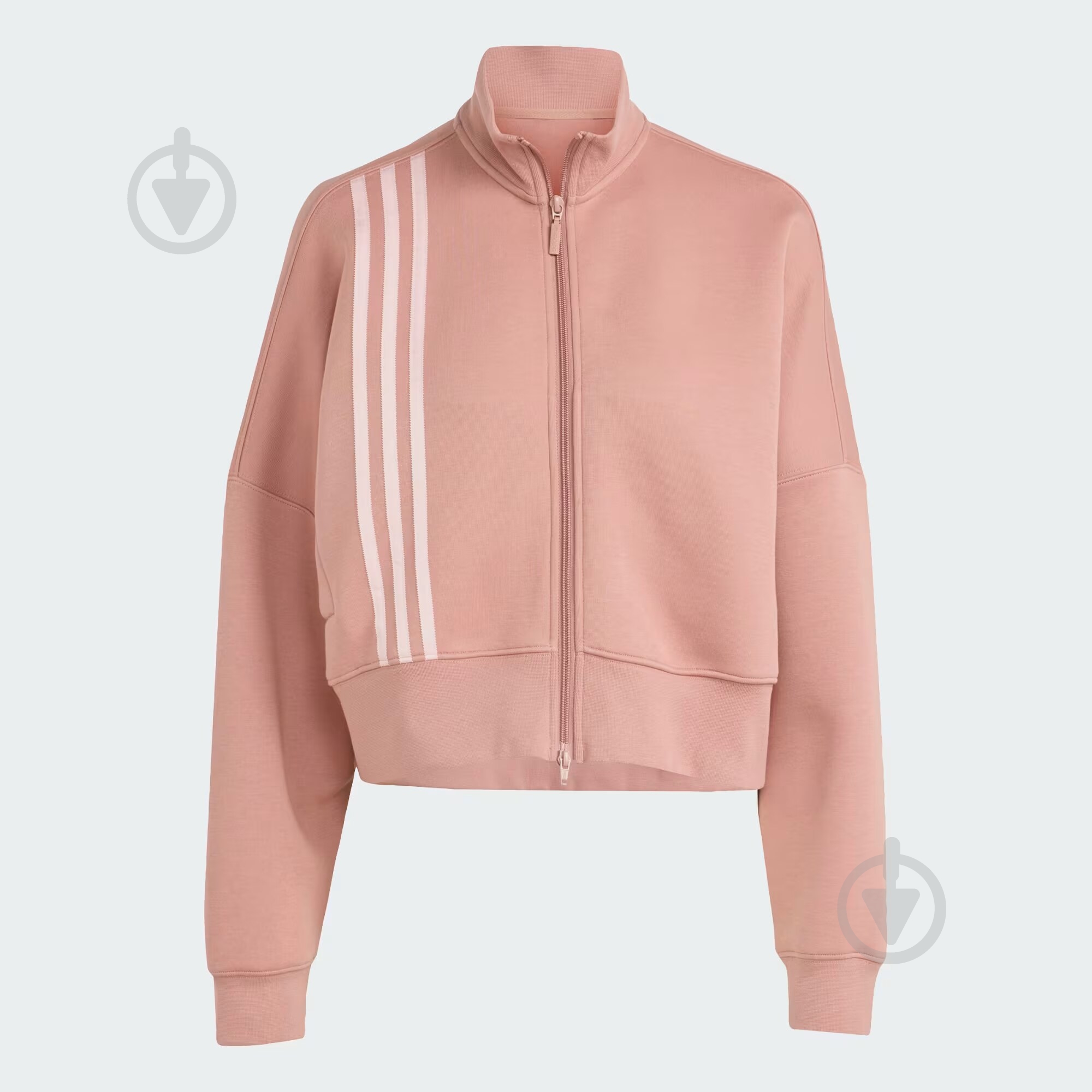 Свитшот Adidas 3 STRIPES ZIPUP JW3609 р.L коричневый - фото 6 Свитшот Adidas 3 STRIPES ZIPUP JW3609 р.L коричневый - фото 6