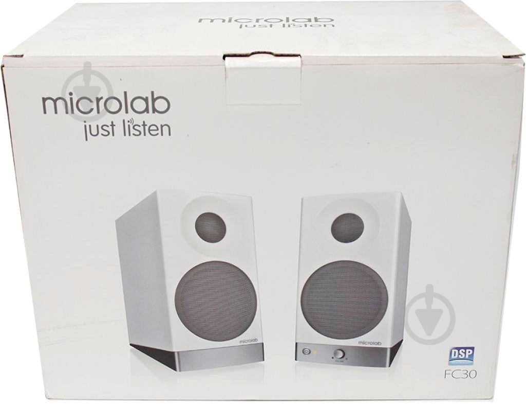 Акустична система Microlab FC-30 2.0 white - фото 4