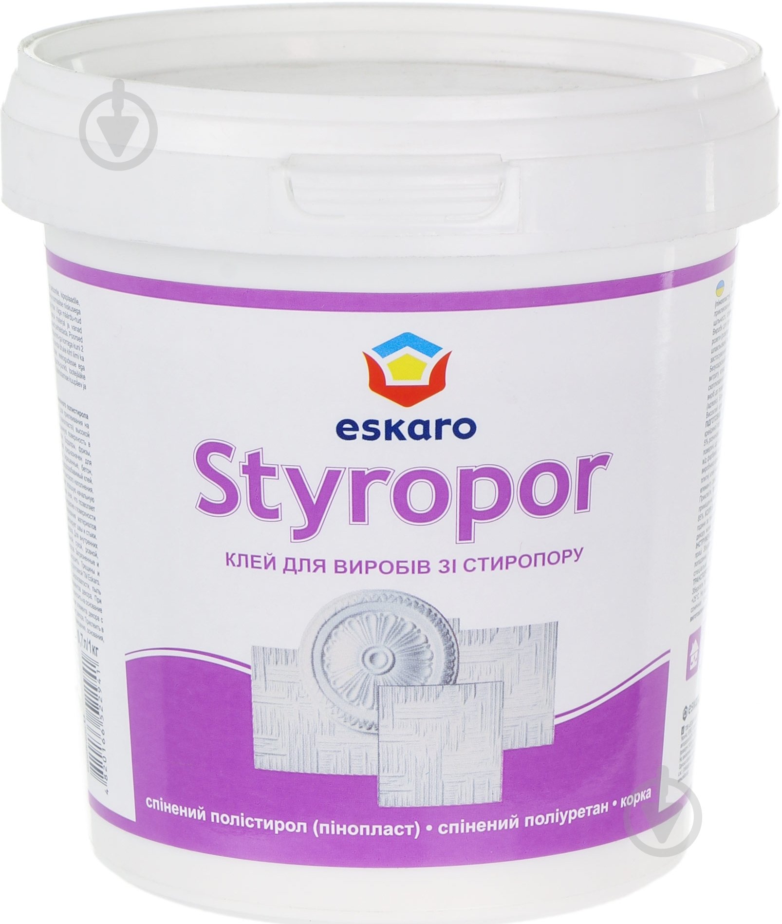 Клей Eskaro для стельових плит STYROPOR 1 кг - фото 1
