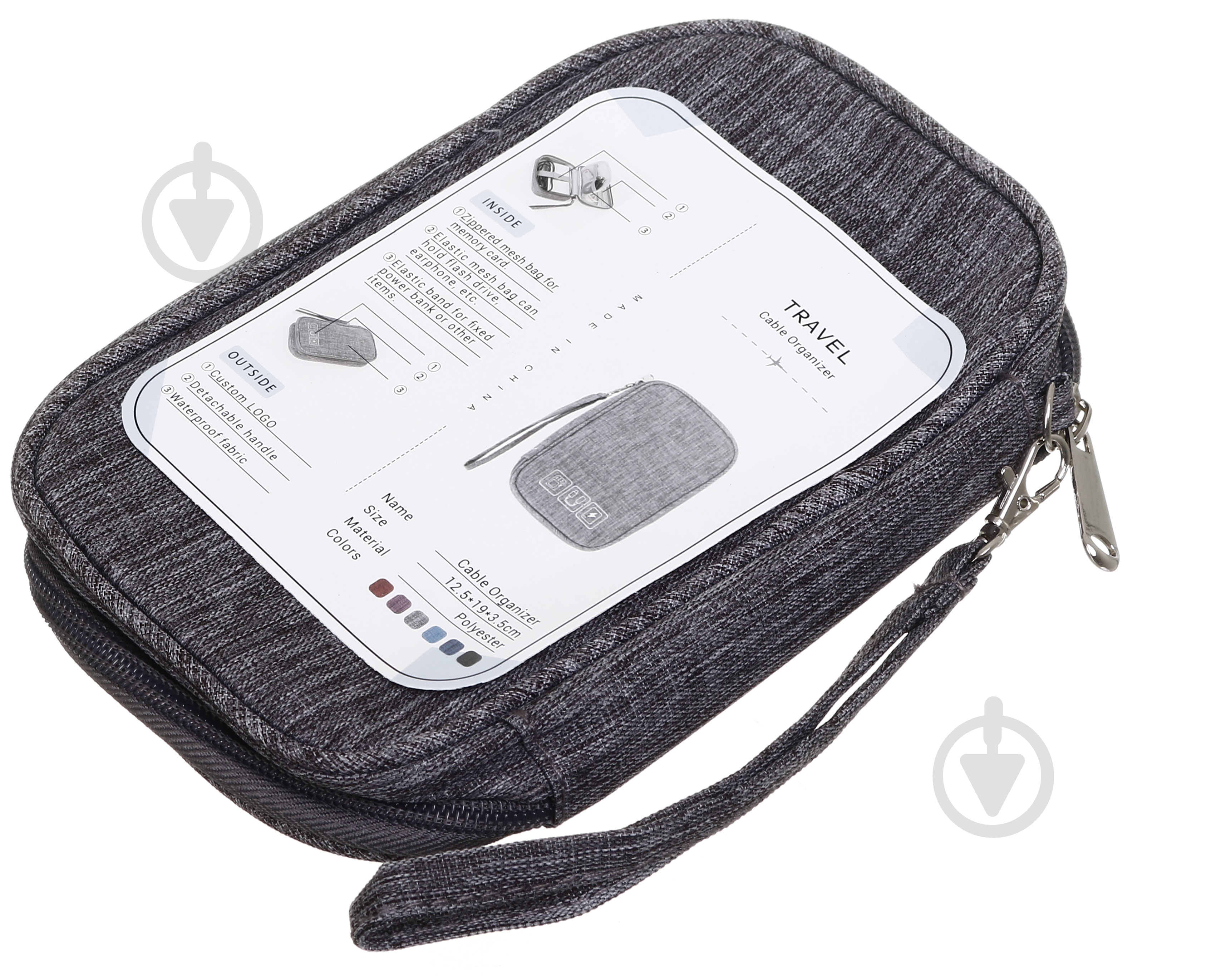 Косметичка 16.5х11.5х7 см PU RH532 - фото 4